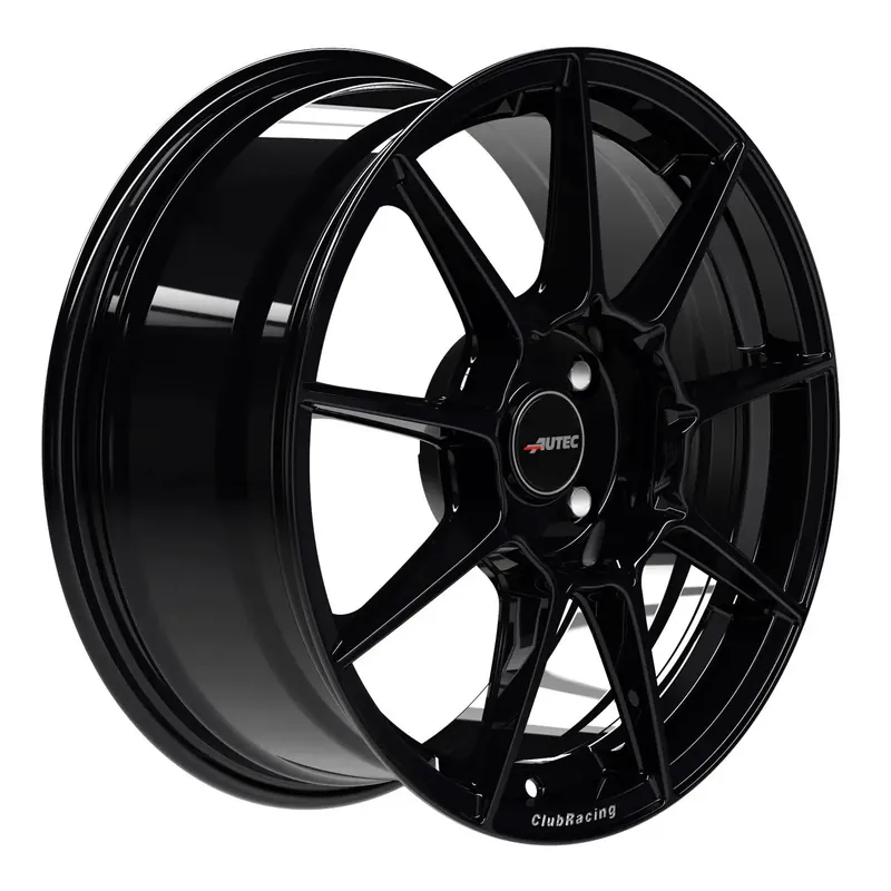 Versand Am Gleichen Tag AUTEC TYP CR - CLUBRACING schwarz 7.5Jx17 4x100 ET38