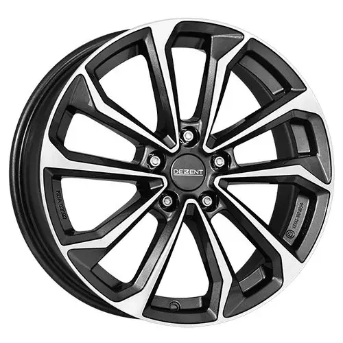 Schneller Versand DEZENT DEZENT KS DARK gunmetal poliert 7.0Jx17 5x114.3 ET48.5