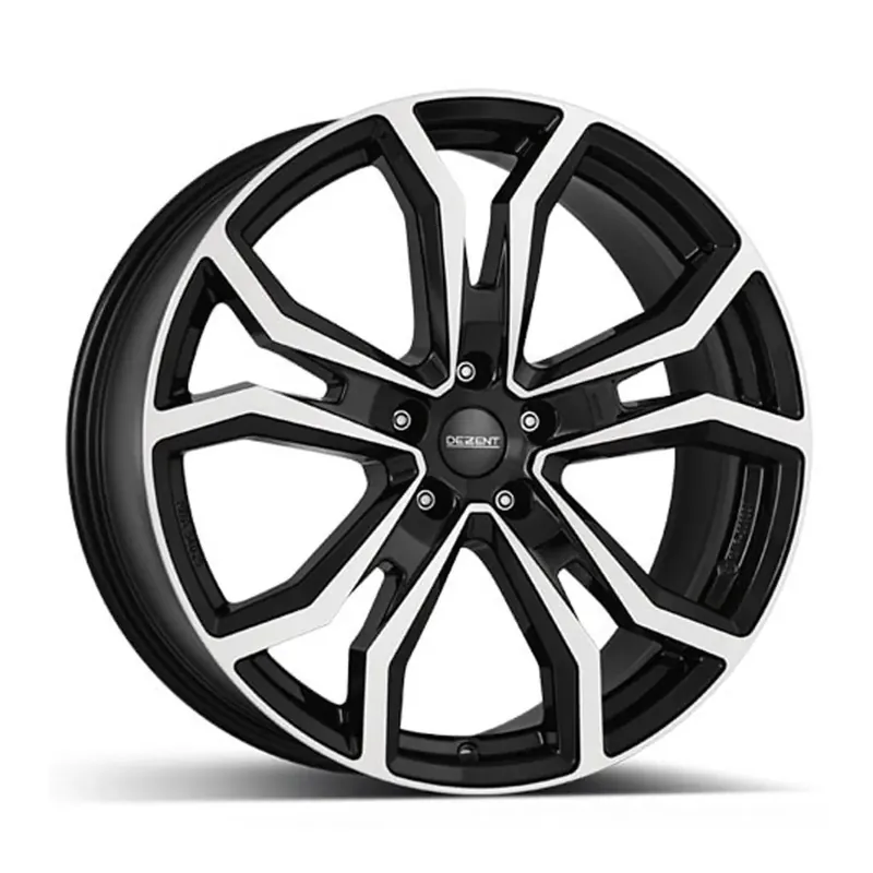 Solange Der Vorrat Reicht DEZENT DEZENT TV DARK black polished 6.5Jx16 5x120 ET51