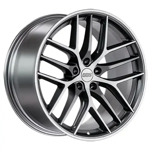 BBS CC-R graphit diamantgedreht matt 9.5Jx19 5x112 ET46 Abverkauf