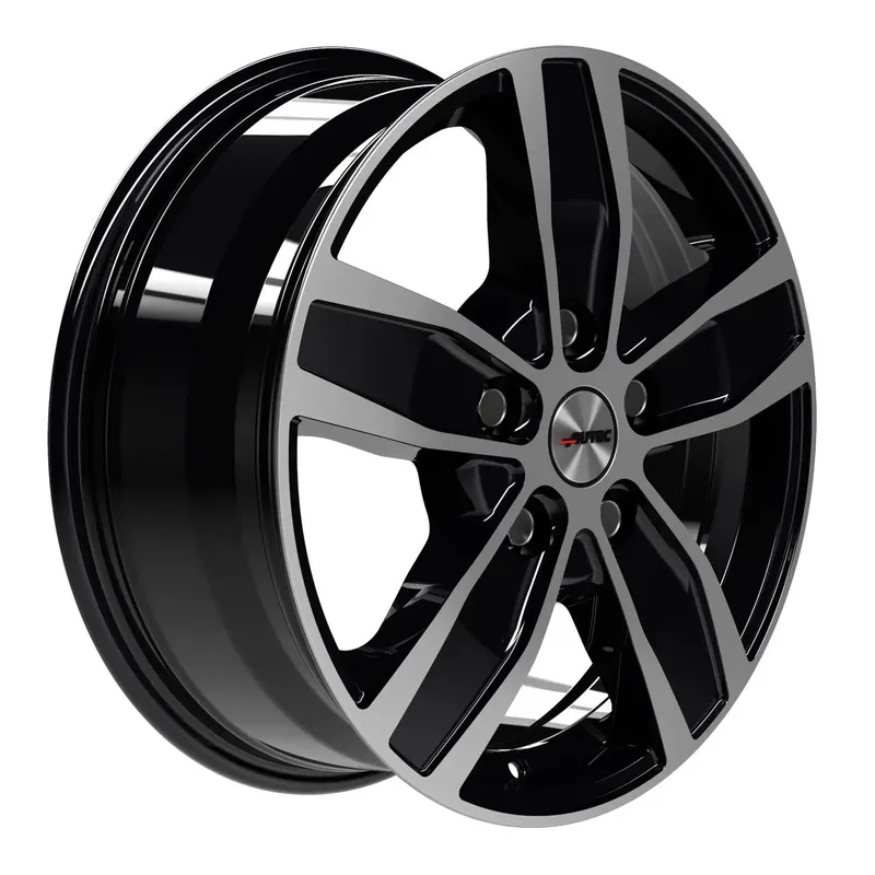 Ausverkauf AUTEC TYP Q - QUANTRO 5L schwarz poliert 6.5Jx16 5x118 ET66