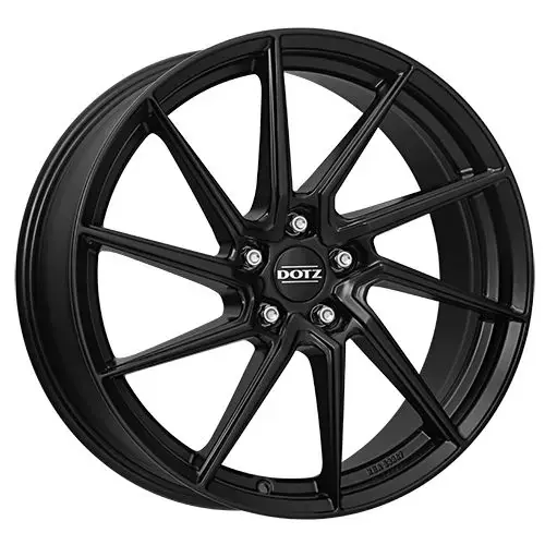 Nur Für Kurze Zeit DOTZ SPA BLACK schwarz matt 7.5Jx17 5x114.3 ET48