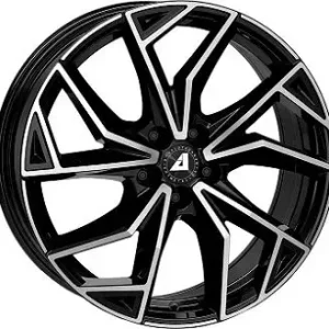 ALUTEC ADX.02 4-LOCH diamantschwarz frontpoliert 7.5Jx18 4x108 ET18 Letzte Chance