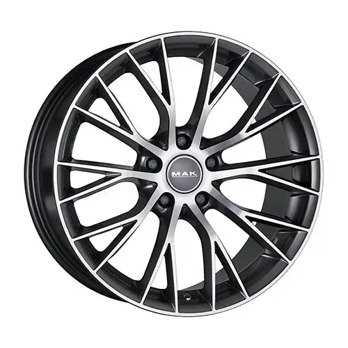 Bestpreis MAK MUNCHEN gun metal mirror face 9.5Jx19 5x120 ET18