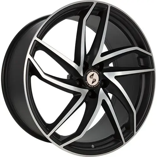 Ausverkauf ETABETA HERON schwarzmatt vollpoliert 8.5Jx20 5x114.3 ET33