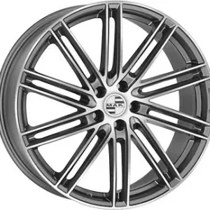 Abverkauf MAK LEIPZIG-D gun metal mirror face 10.0Jx21 5x130 ET50