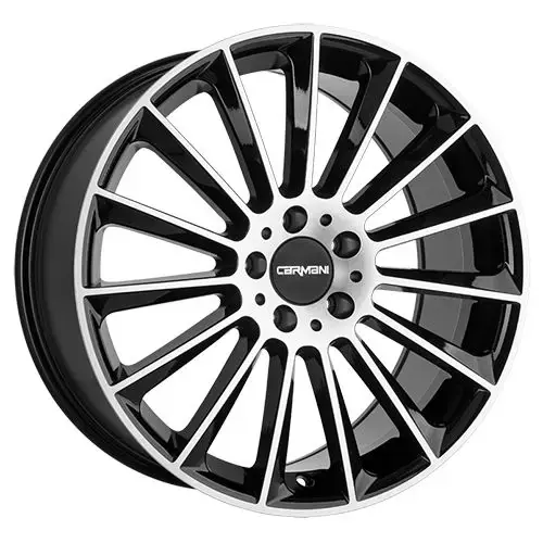 Begrenztes Angebot CARMANI CA 17 FRITZ black polish 8.0Jx19 5x112 ET43