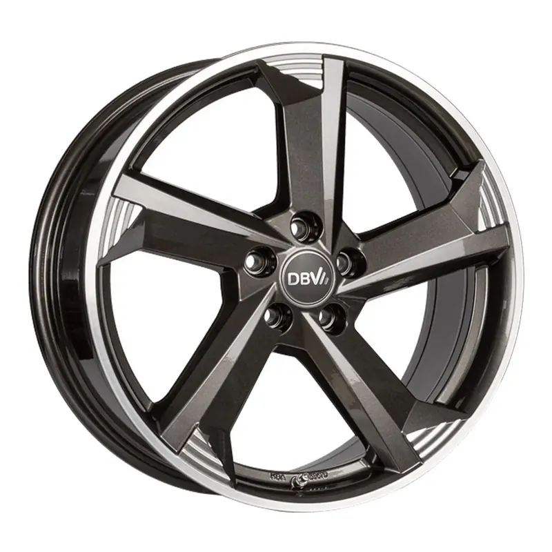 Beliebt DBV TORINO III anthrazit glänzend front poliert 8.0Jx19 5x112 ET50