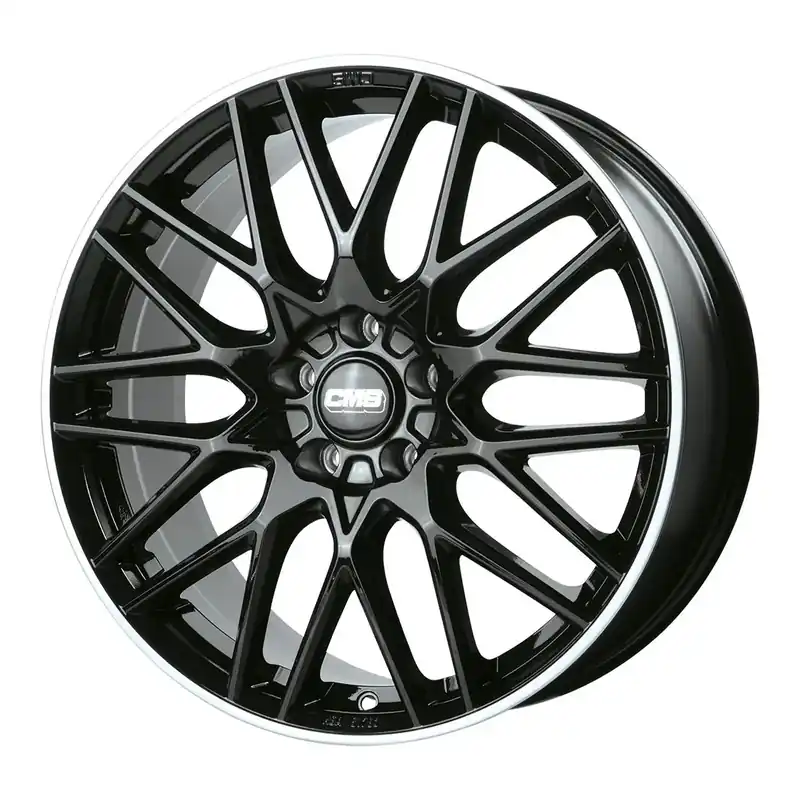 Aktuell CMS C25-DRB diamond rim black gloss 8.0Jx18 5x114.3 ET47