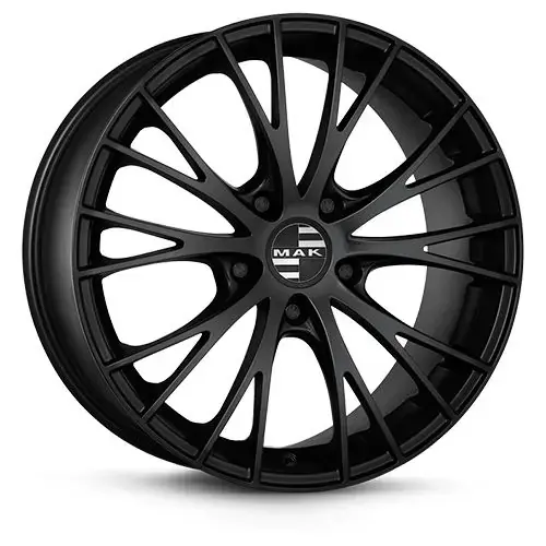 Abverkauf MAK RENNEN matt schwarz 8.5Jx19 5x130 ET48