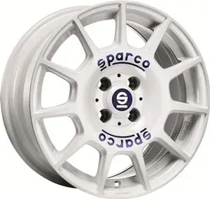 Finale Aktion SPARCO SPARCO TERRA white + blue lettering 7.5Jx17 5x100 ET48