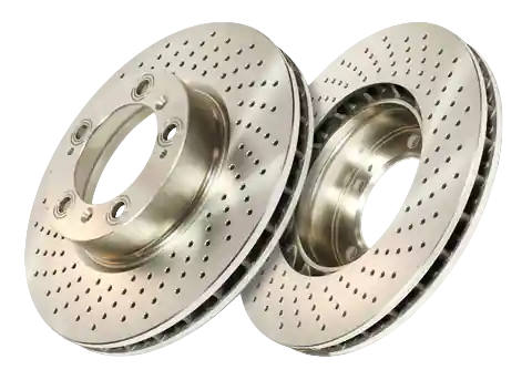 EBC Bremsscheiben Satz Premium Disc gelocht (D) Vorderachse D1445D Neu Im Sortiment