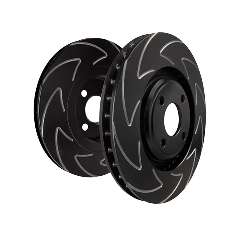 EBC Bremsscheiben Satz High-Carbon Blade Disc Black (BSD) Vorderachse BSD818 mit ABE Begrenztes Angebot