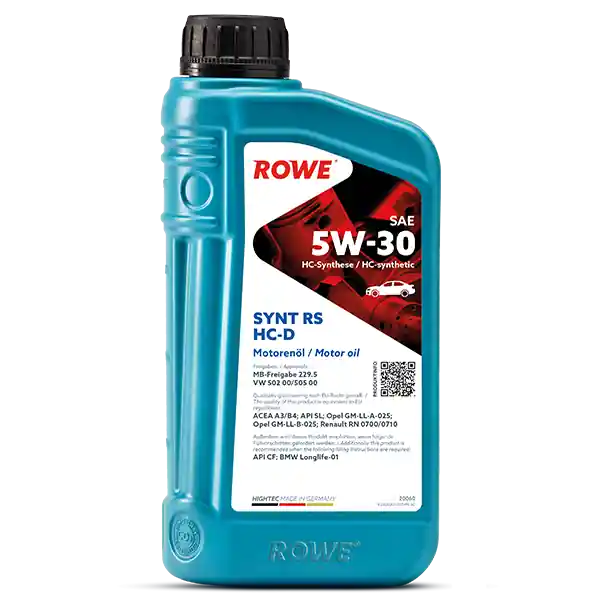 ROWE HIGHTEC SYNT RS HC-D SAE 5W-30 Motorenöl 1 Liter Sonderaktion