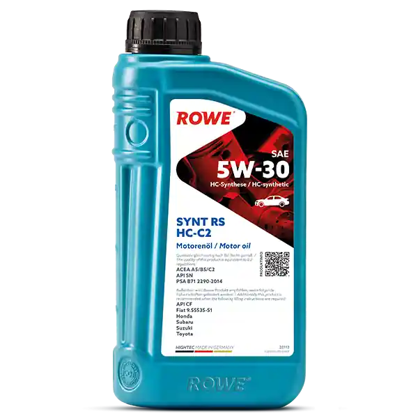 Aktuell ROWE HIGHTEC SYNT RS SAE 5W-30 HC-C2 Motorenöl 1 Liter
