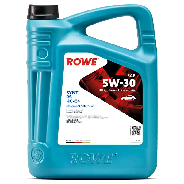 ROWE HIGHTEC SYNT RS SAE 5W-30 HC-C4 Motorenöl 5 Liter Nur Heute