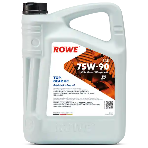 ROWE HIGHTEC TOPGEAR SAE 75W-90 HC Getriebeöl 5 Liter Bestseller
