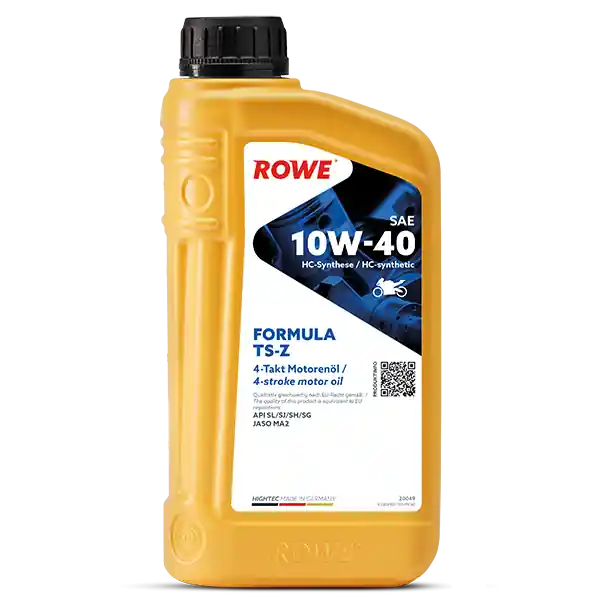 ROWE HIGHTEC FORMULA SAE 10W-40 TS-Z 4-Takt Motorenöl Motorradöl 1 Liter Markenprodukt