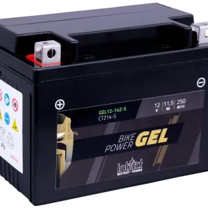 12V 11,5Ah 250A intAct Bike-Power GEL12-14ZS Motorradbatterie Jetzt Kaufen