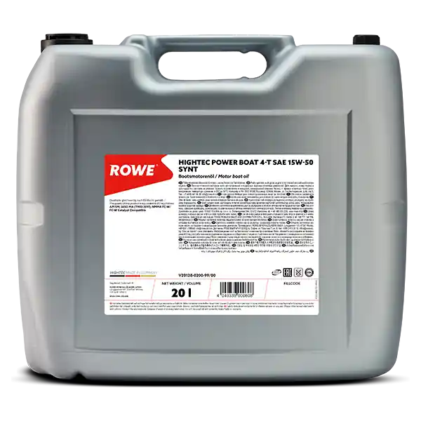 Aktuell ROWE HIGHTEC POWER BOAT 4-T SAE 15W-50 SYNT 4-Takt Motorenöl 20 Liter