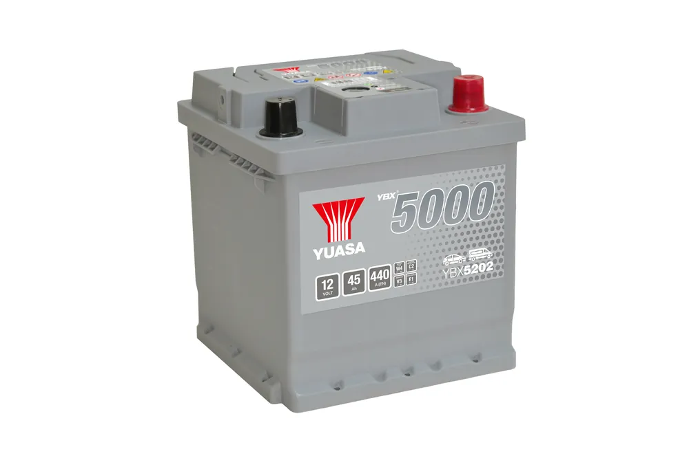 Sonderangebot Yuasa YBX5202 12V 45Ah 440A Silver High Performance Batterie