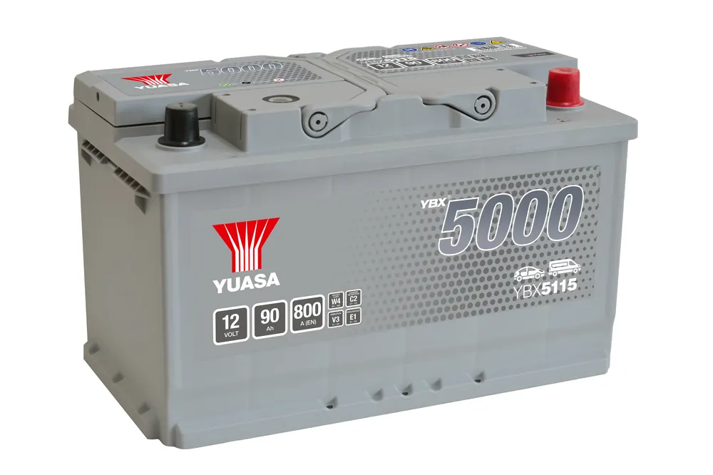 Preiswert Yuasa YBX5115 12V 90Ah 800A Silver High Performance Batterie