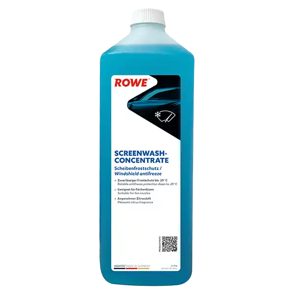 ROWE HIGHTEC SCREENWASH-CONCENTRATE Scheibenfrostschutz-Konzentrat mit Zitrusduft 1 Liter Aktuell