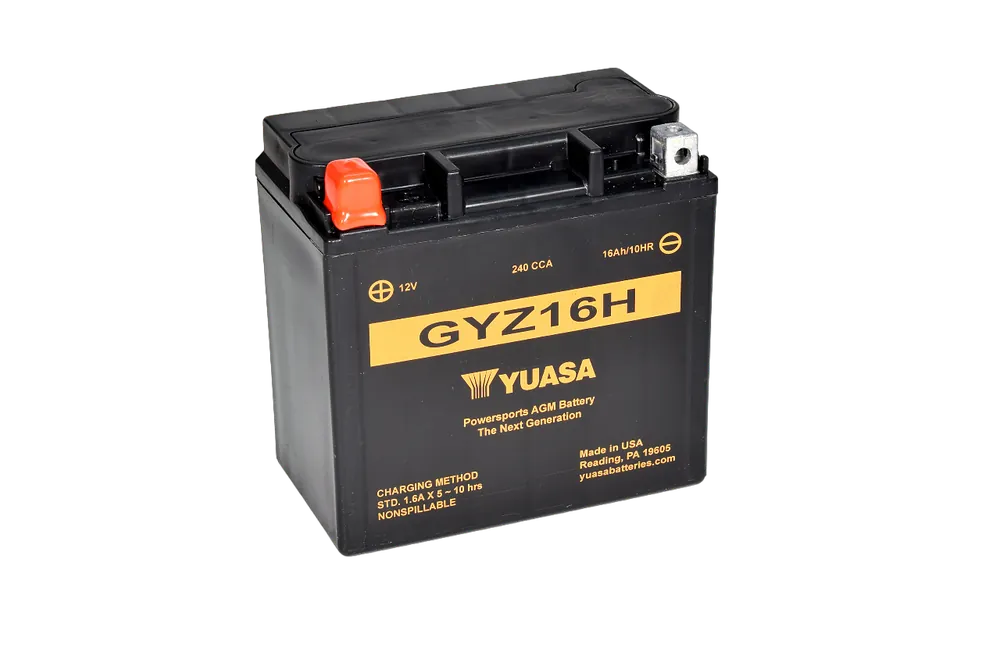 12V 16Ah 240A Yuasa GYZ16H AGM Motorradbatterie Mega-Angebot