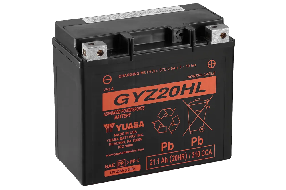 12V 20Ah 300A Yuasa GYZ20HL AGM Motorradbatterie Angebot