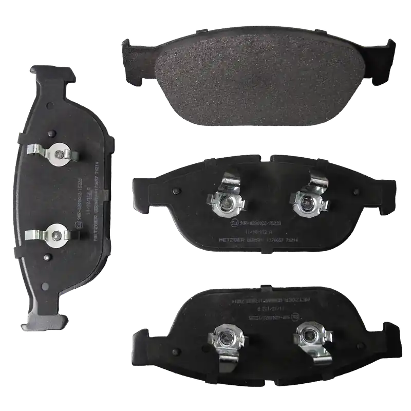 Bremsbelagsatz Vorderachse für Audi Metzger 1170657 Top-Angebot