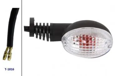 Neue Ware Blinker komplett weiß, vorne links oder hinten rechts, Derbi Senda SM / R DRD Racing