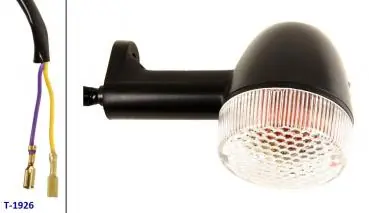 Blinker komplett weiß, vorne links oder hinten rechts, Derbi Senda X-Treme, Aprilia SX, RX 2006-2009 Versand Am Gleichen Tag