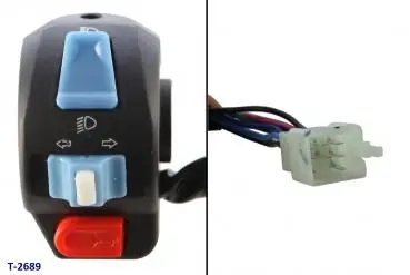 Zertifiziert Schaltereinheit links für Blinker, Auf-Abblend, Hupe
