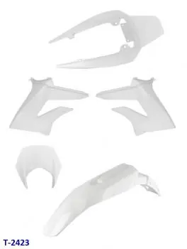 Must-Have Verkleidungskit Original, mit SW-Maske weiss, Derbi Senda 2011-