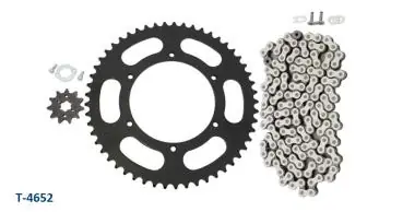 „Aktion“ Antriebssatz Kettensatz mit verstärkter Kette Z11-53 420 Derbi Senda SM DRD 2011-, GPR, Aprilia SX 2012-, Gilera SMT 2011- Neu