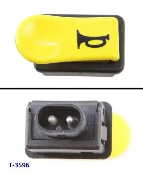 Sonderangebot Hupenknopf Piaggio