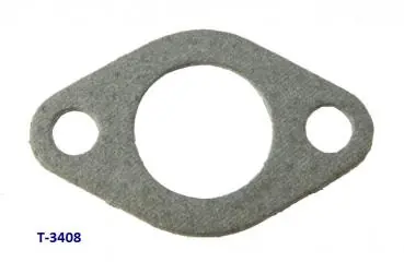 Schneller Versand Auspuffdichtung 2-Loch mit Lochabstand 46mm PGO Comet, Honda Vision