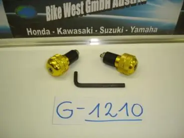 Lenkergewichte Alu gold/Paar Meistverkauft