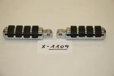 Highway Hawk Universal Fahrer Fußrasten Hightech 73-226 Expressversand