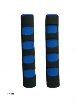 Hebelüberzug schwarz-blau Schaumstoff (1Paar) Markenware
