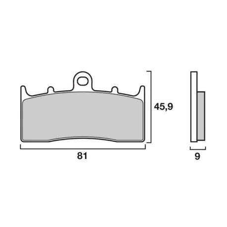 Begrenztes Angebot Brembo SR Sinter Racing/Strasse Xtra Line Bremsbeläge (vorne) BMW