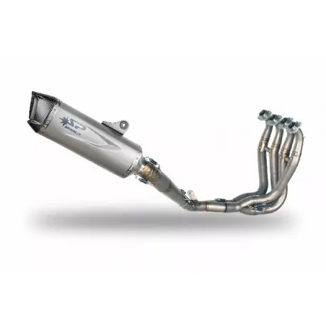 Aktuell Spark Exhaust Komplett Auspuffanlage mit FORCE EVO Endschalldämpfer ohne ABE ZX6R/RR/636 2009-