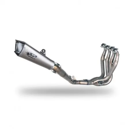 Beliebt Spark Exhaust Komplett Auspuffanlage mit KONIX EVO Endschalldämpfer ohne ABE ZX6R/RR/636 2009-