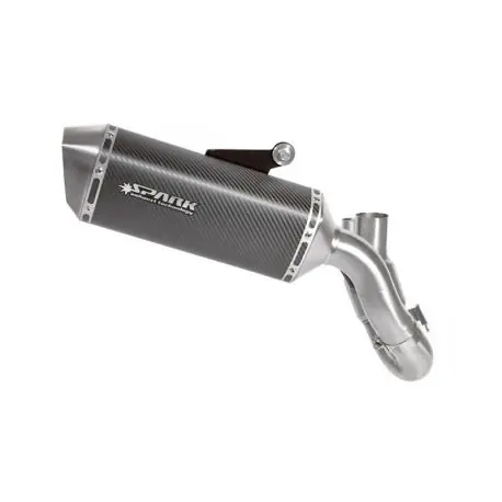 Versand Am Gleichen Tag Spark Exhaust 3/4 Kit + FORCE Endschalldämpfer mit ABE Ducati Hyperstrada Hypermotard 821 2013-2015
