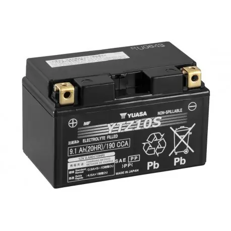 Yuasa Motorradbatterie YTZ10S Aktuell